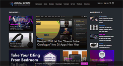 Desktop Screenshot of digitaldjtips.com